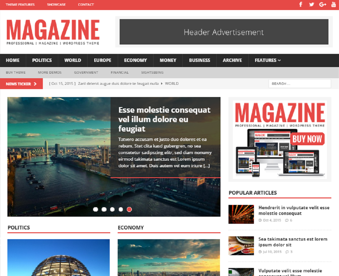 Magazine WordPress News Theme Review