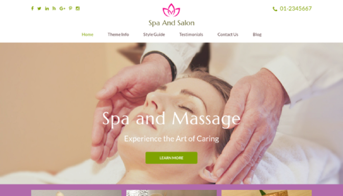 Spa and Salon - just FREE themes