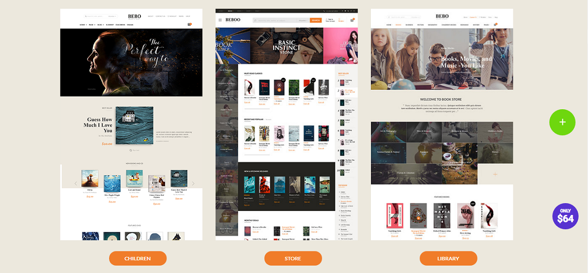 BEBO - Book Issue CD-DVD Store Publish Library WP (WordPress Theme)