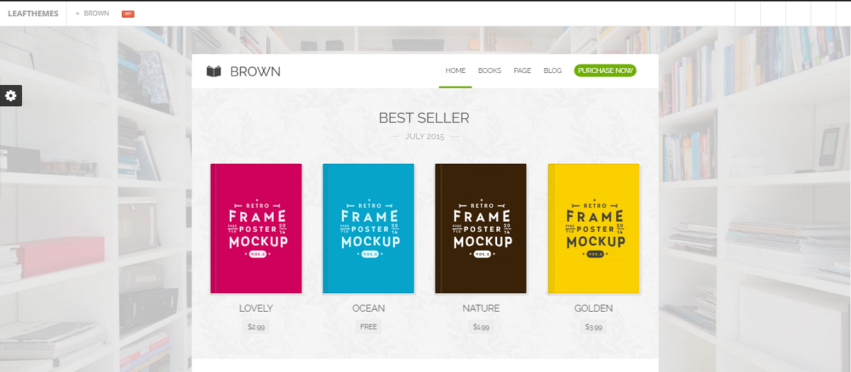 BROWN - WordPress Theme