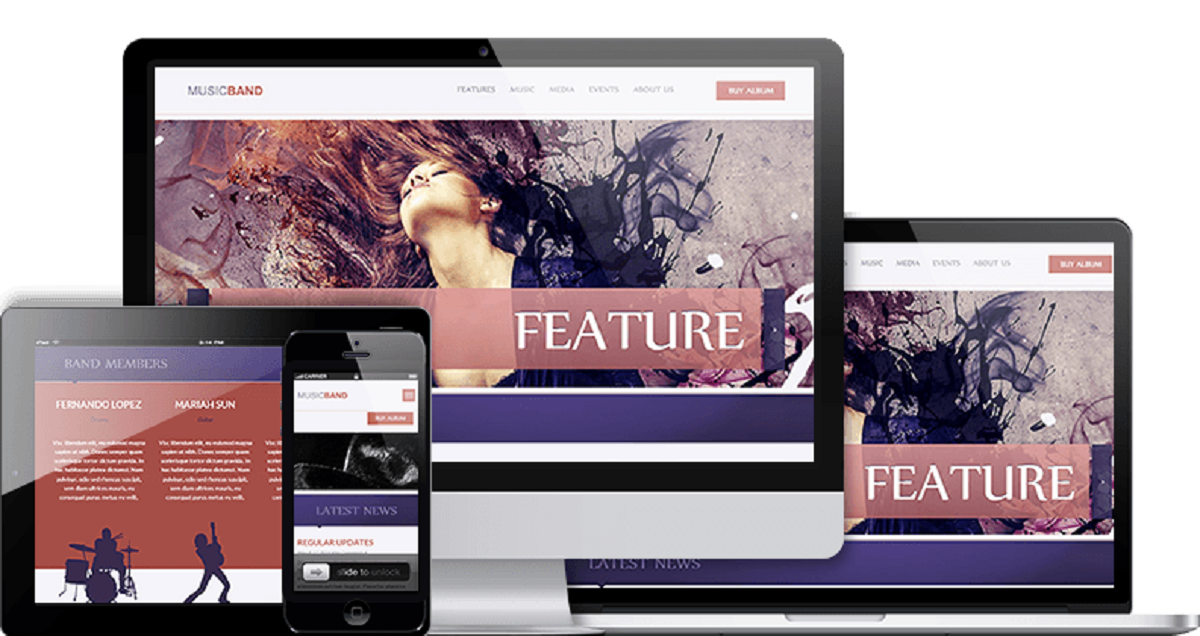 Music Band - A Responsive WordPress Music Theme