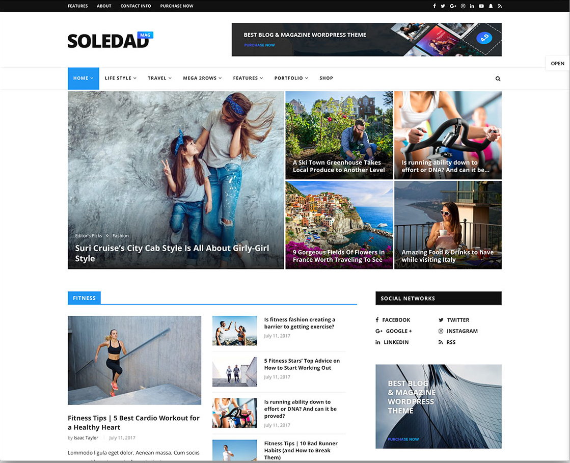 Soledad v5.1 - Multi-Concept Blog/Magazine AMP WordPress Theme