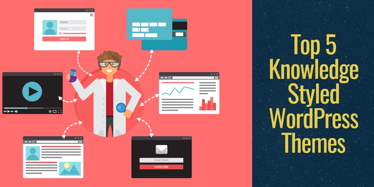 Top 5 Knowledge Styled WordPress Themes 