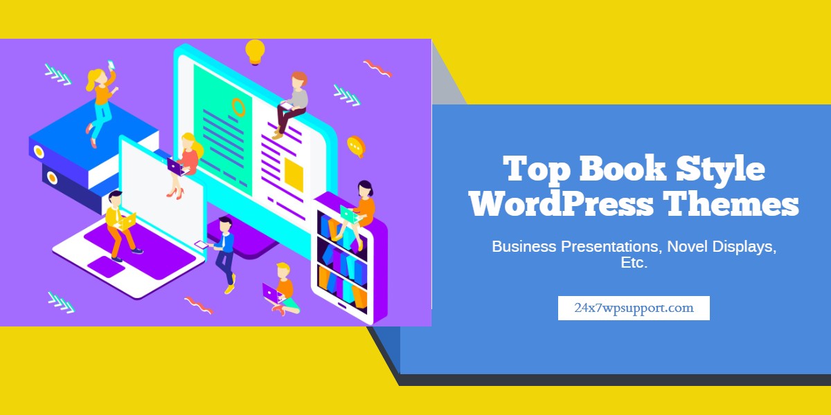 Top Book Style WordPress Themes 