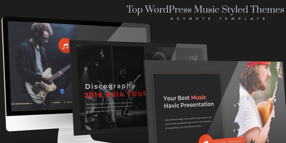 Top WordPress Music Styled Themes 
