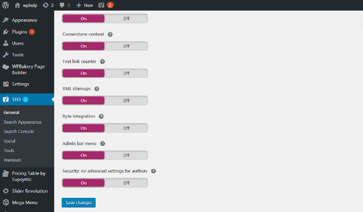 XML sitemap