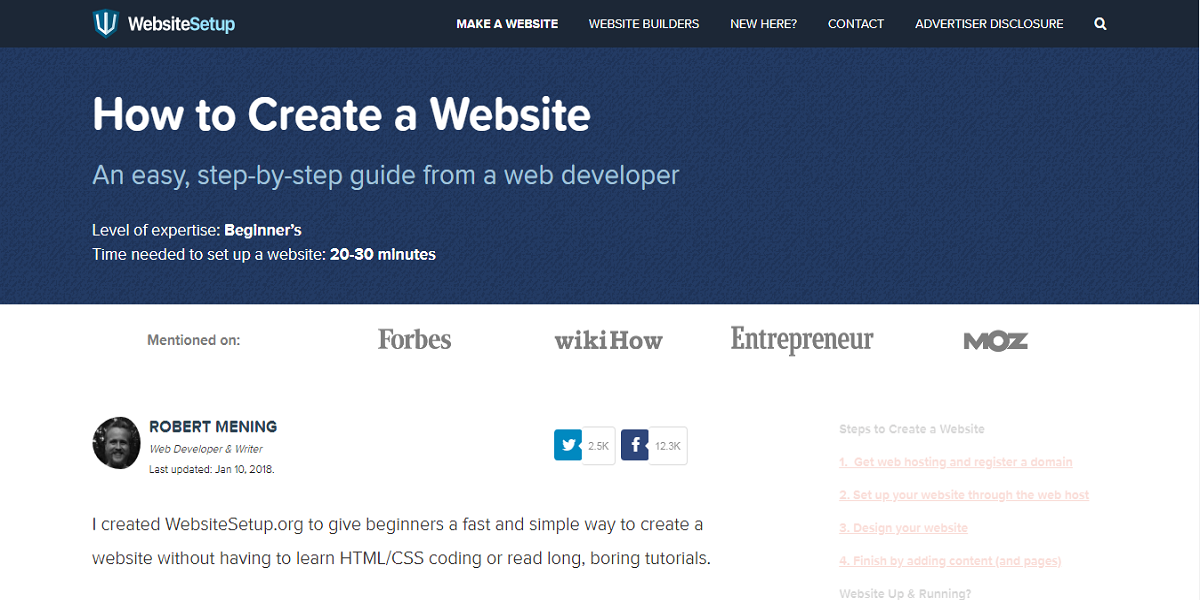 WebsiteSetup.org WebsiteSetup.org