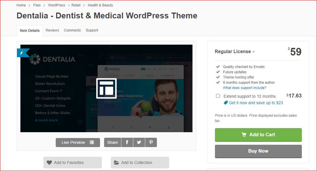 Dental doctor WP theme Dental doctor WP theme