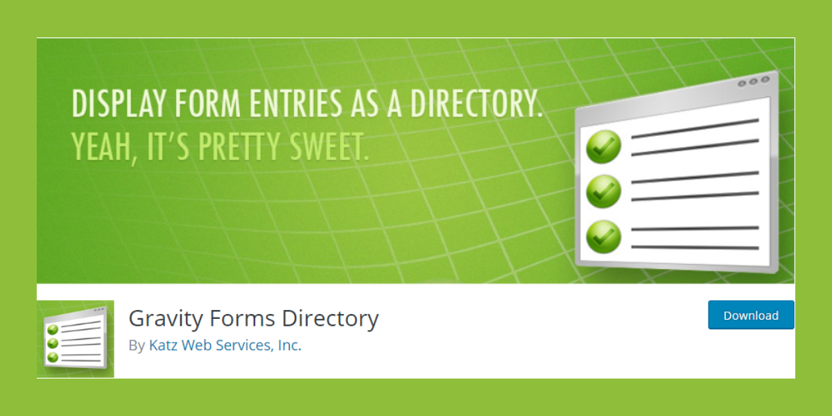 Gravity forms directory