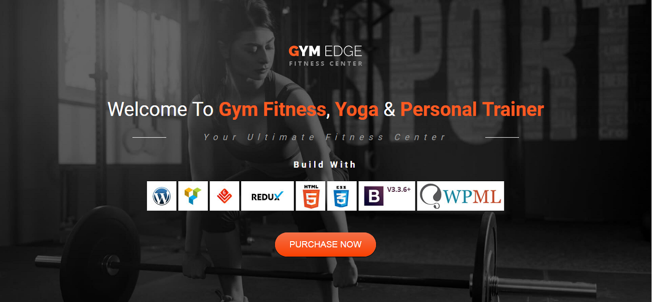 Gym Edge WordPress Theme