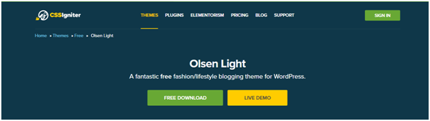 Olsen Light Olsen Light