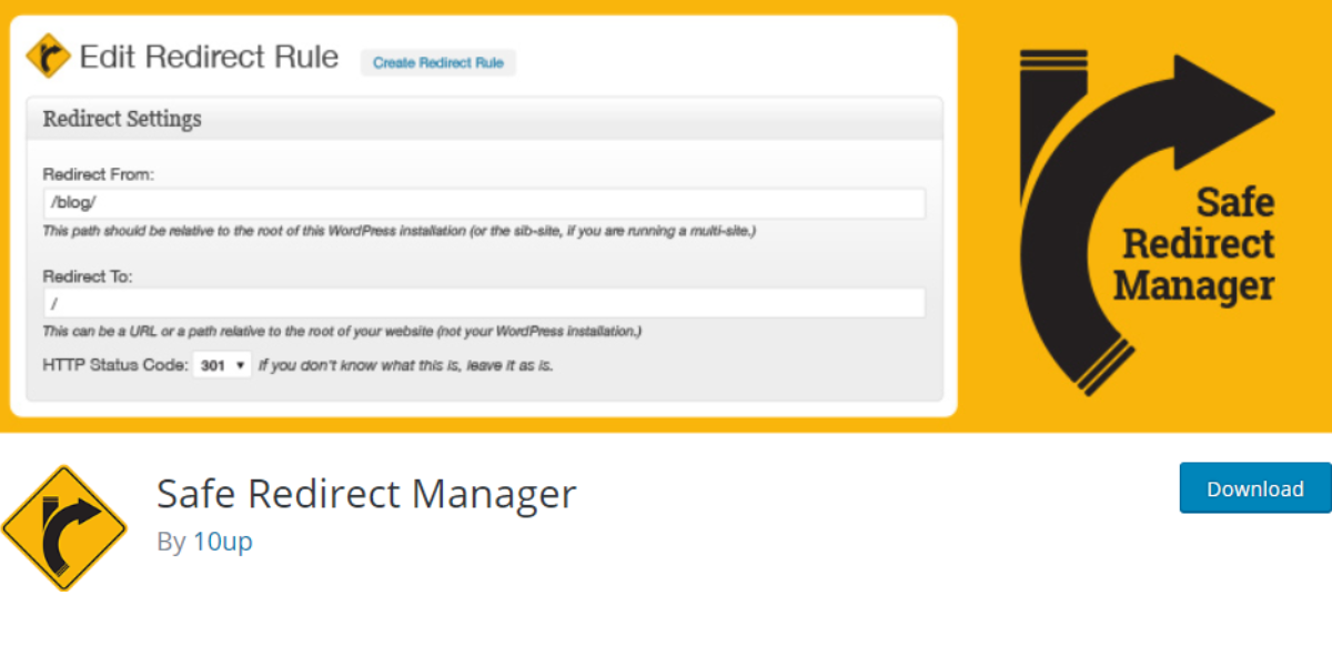 Safe Redirect Manager Safe Redirect Manager