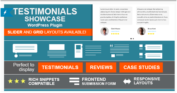 Testimonials showcase