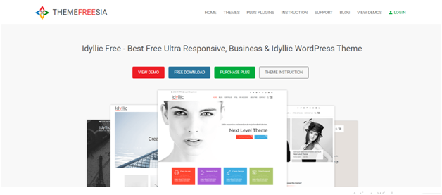 Theme Freesia Theme Freesia