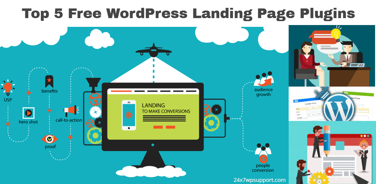 Top 5 Free WordPress Landing Page Plugins 