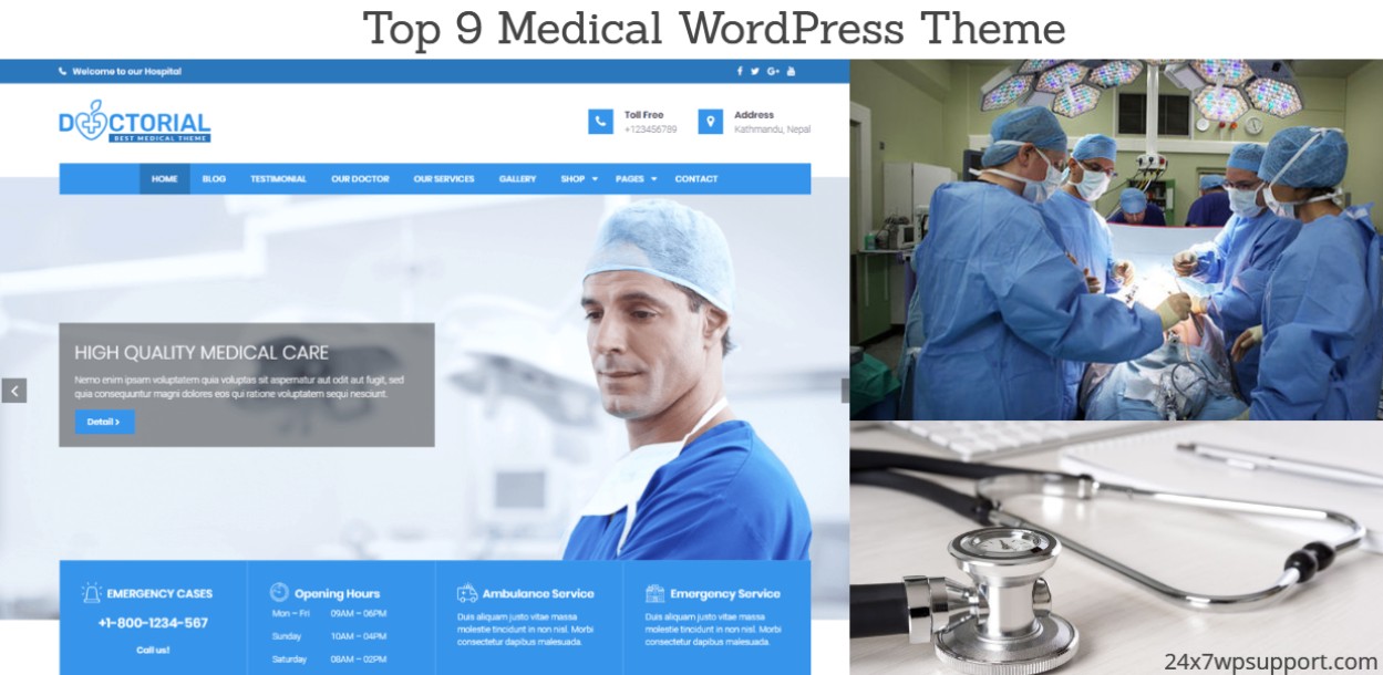 Medical WordPress Themes 