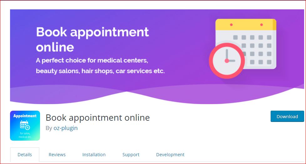 book pro an appointment plugin