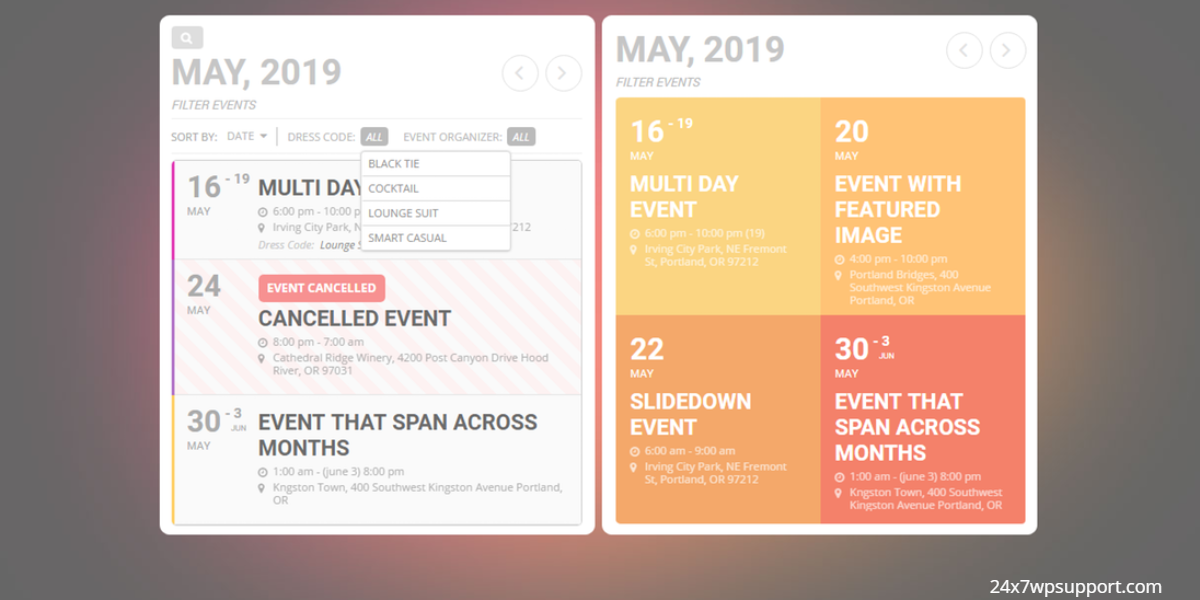 event on
