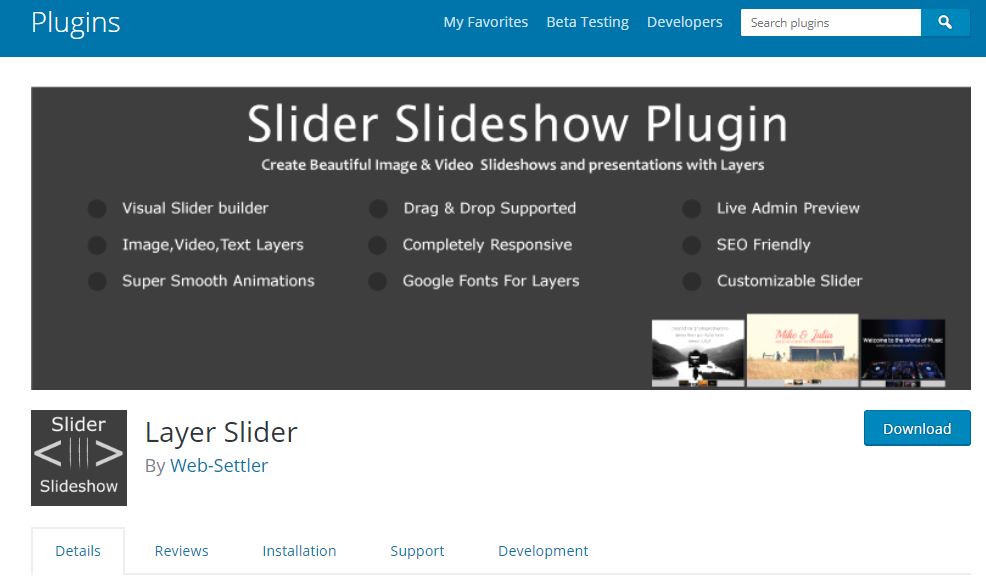 layer slider plugin