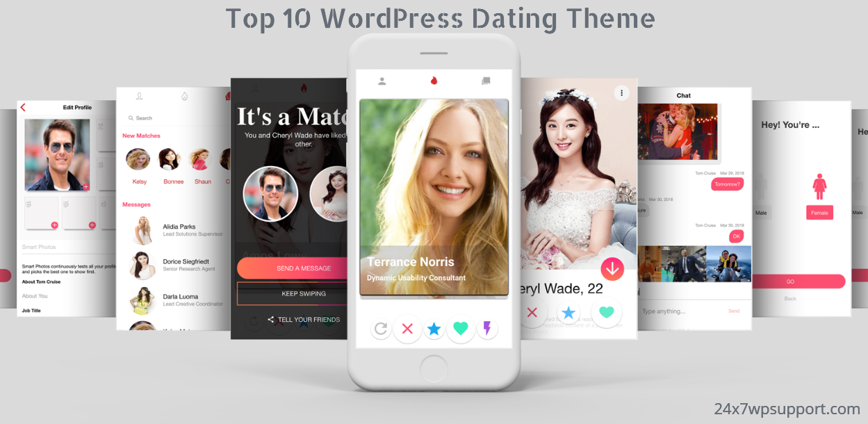 WordPress Dating Themes - 24x7WPSupport