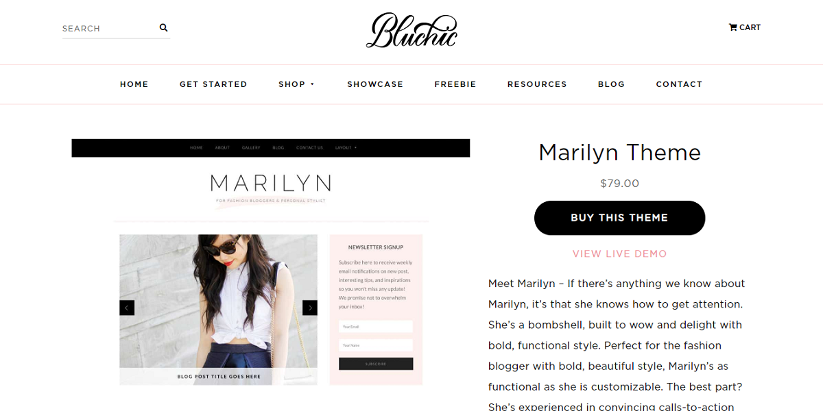 marilyn-theme Marilyn