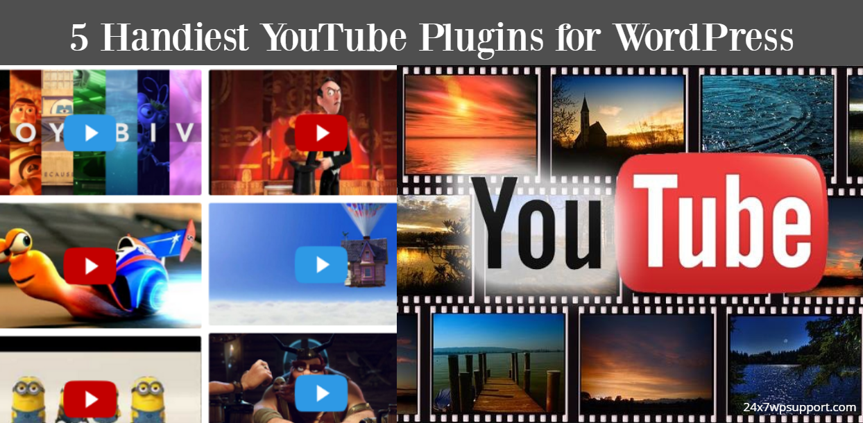 wordpress youtube plugins 