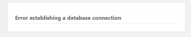 Error establishing a database connection - 24x7wpsupport Error establishing a database connection - 24x7wpsupport
