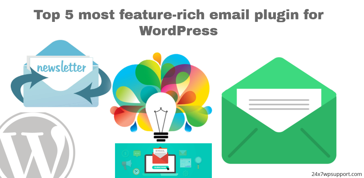 Top 5 most feature rich email plugin for WordPress 