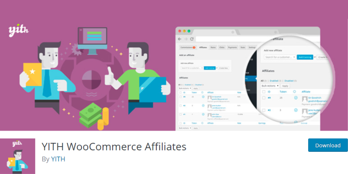 YITH WooCommerce Affiliates YITH WooCommerce Affiliates