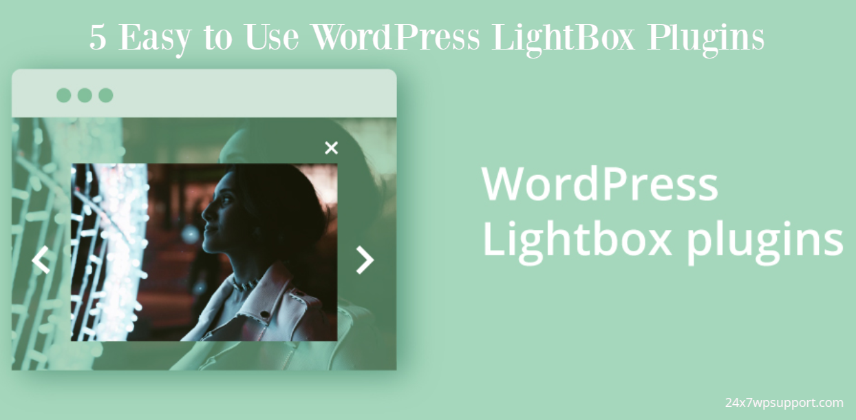 5 Easy to Use WordPress LightBox Plugins 