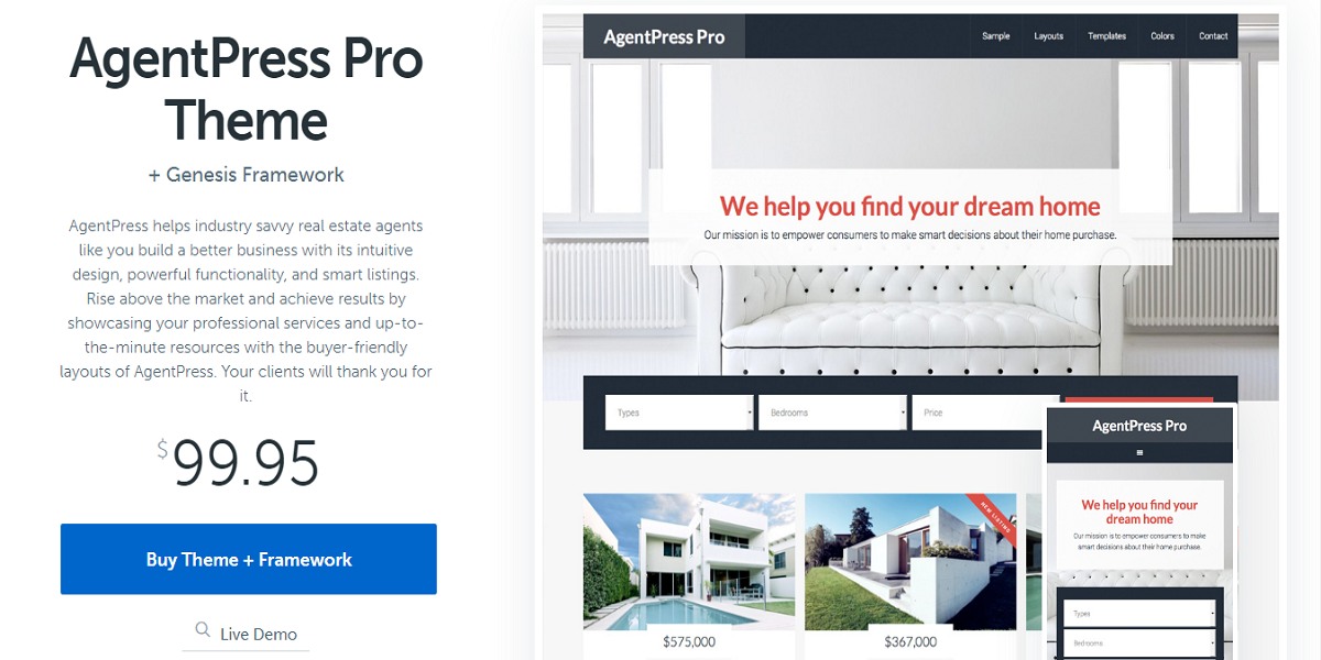 AgentPress Pro WordPress Theme