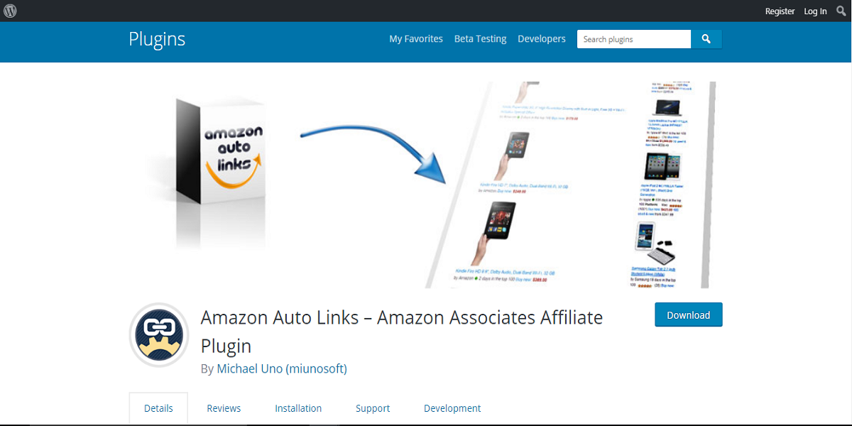 Amazon Auto Links