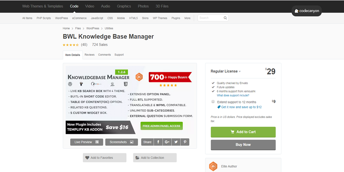 BWL Knowledge Base Manager