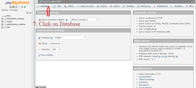 Click-on-Database