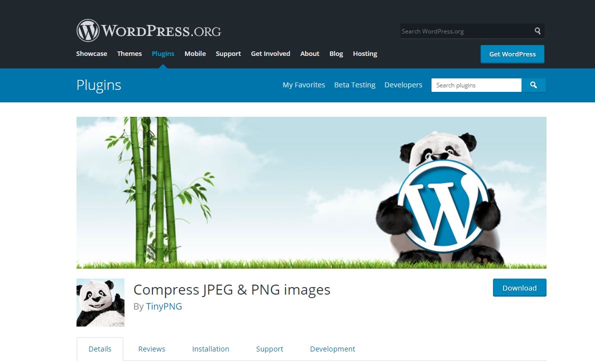 Compress JPEG and PNG image