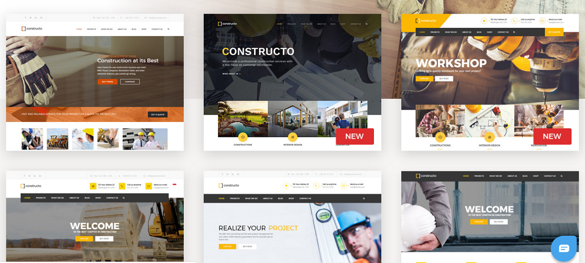 Constructo WordPress Theme