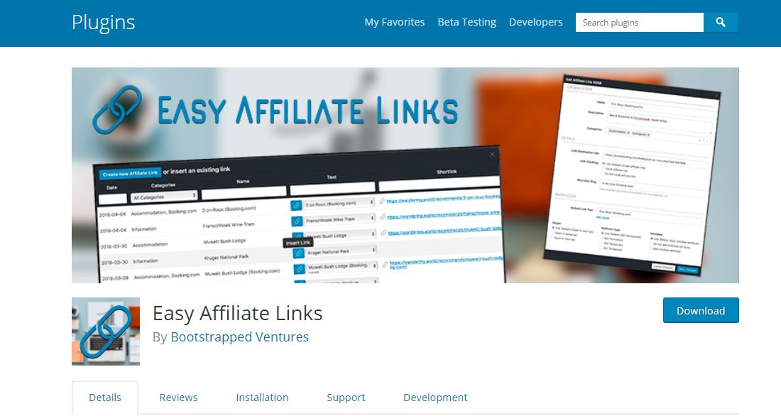 Easy affiliate link