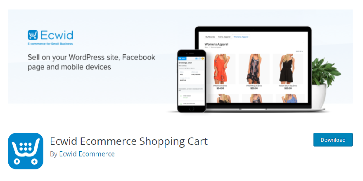 Ecwid Ecommerce Shopping Cart