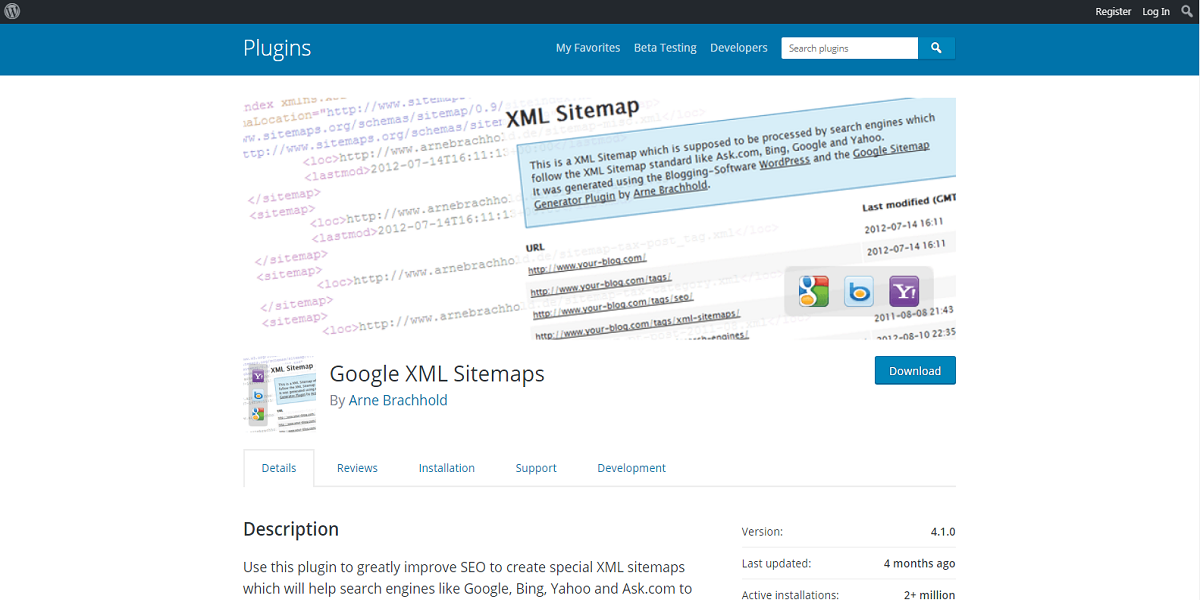 Google XML Sitemaps