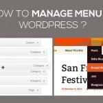 HOW TO MANAGE MENU IN WORDPRESS