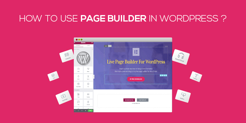 How to use page builder in WordPress 