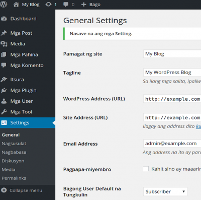 Easiest way to Change The WordPress Admin Language - 24x7 Blog