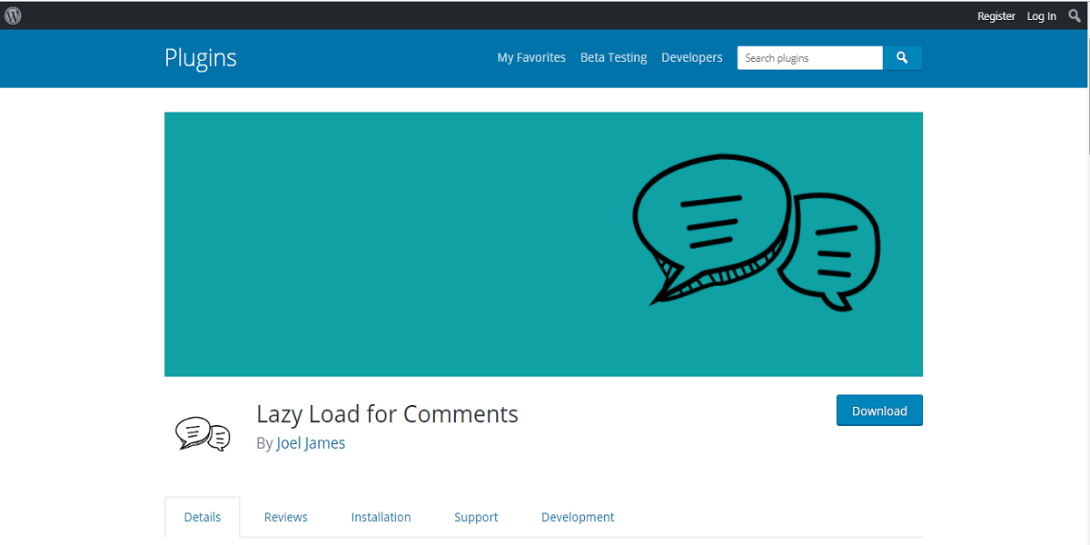 Lazy Load for Comments Lazy Load for Comments