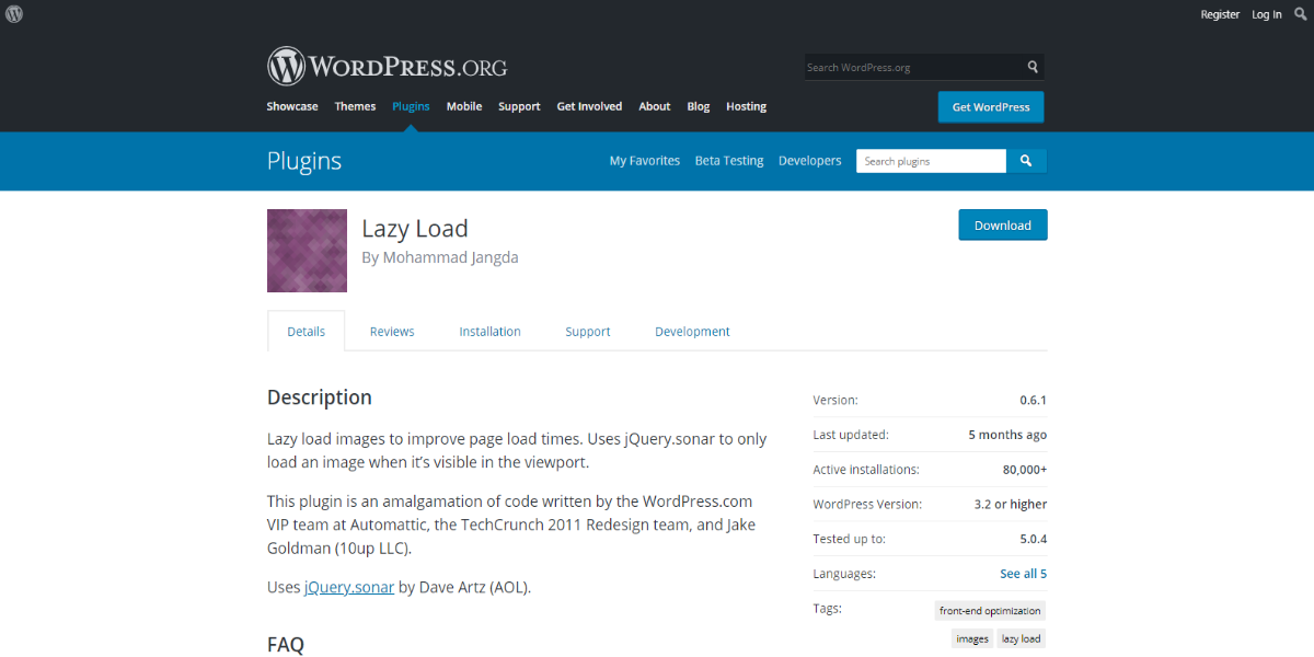 Lazy Load Lazy Load