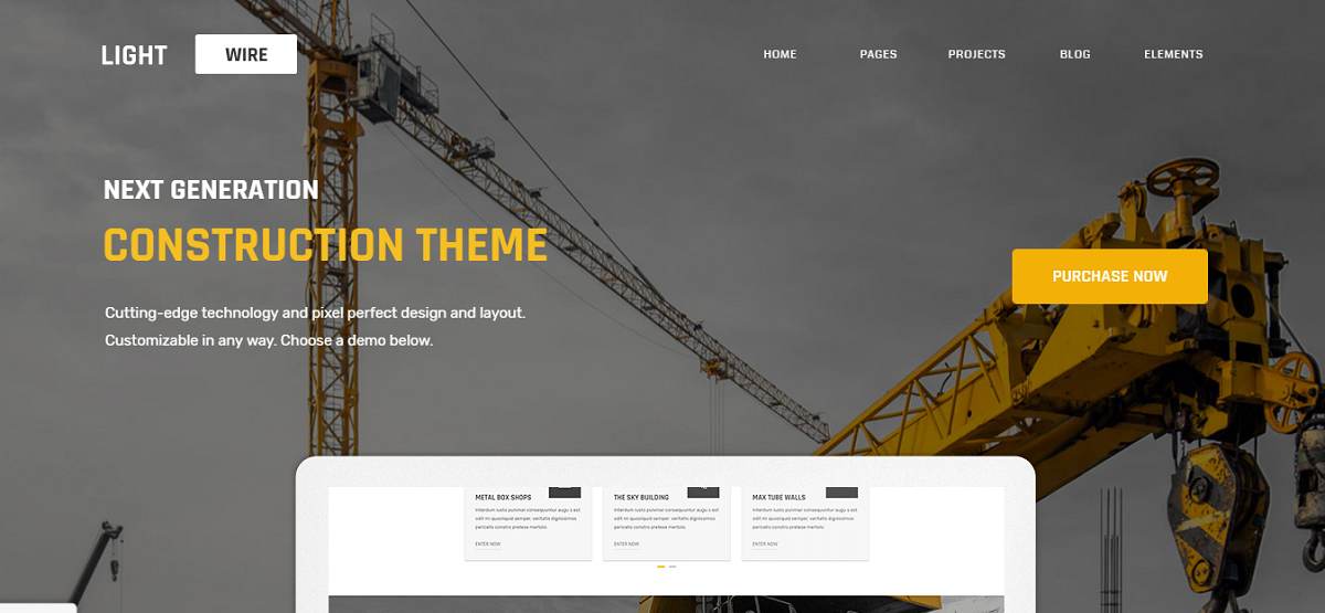 Lightwire WordPress Theme