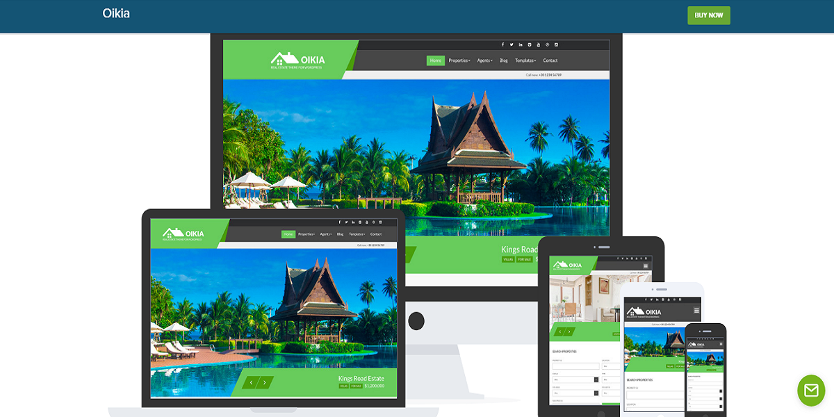 Oikia WordPress Theme Oikia WordPress Theme