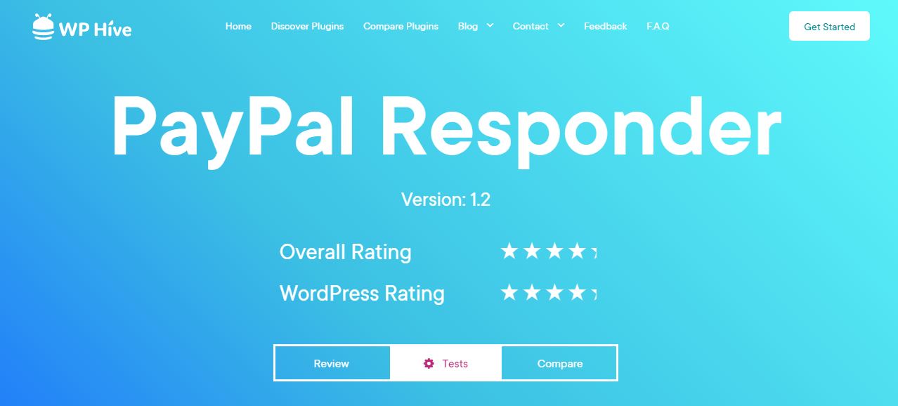 PayPal responder PayPal responder