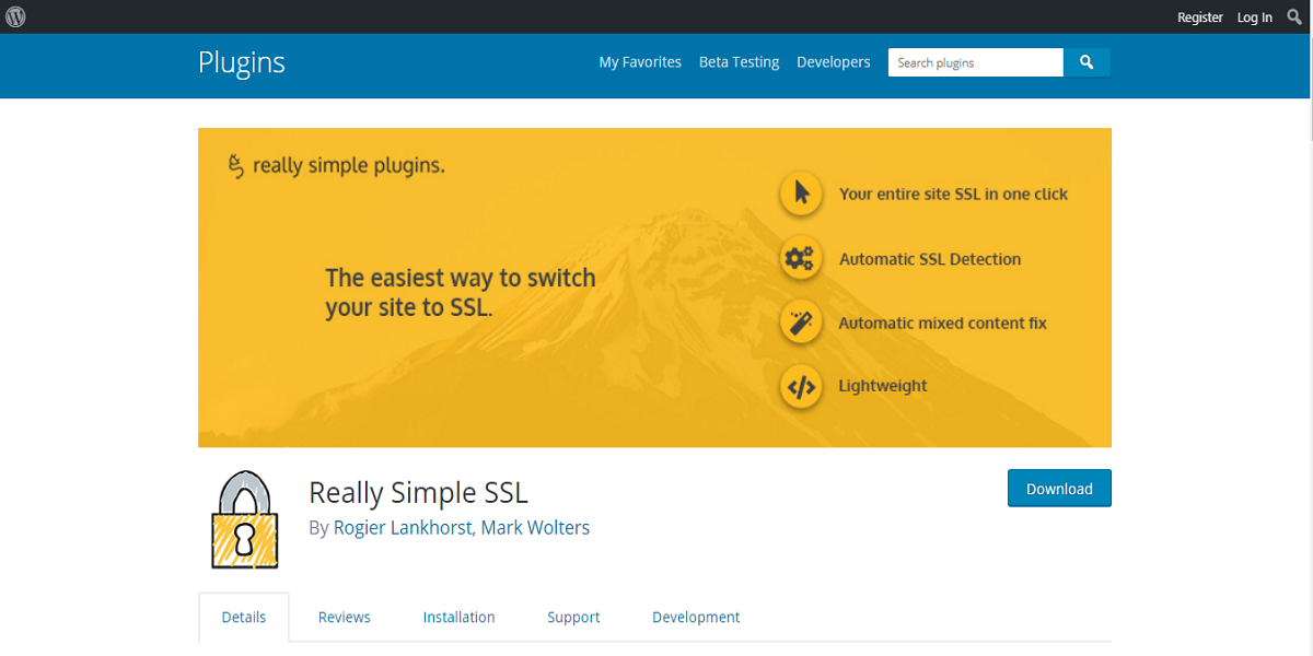 Really Simple SSL Really Simple SSL