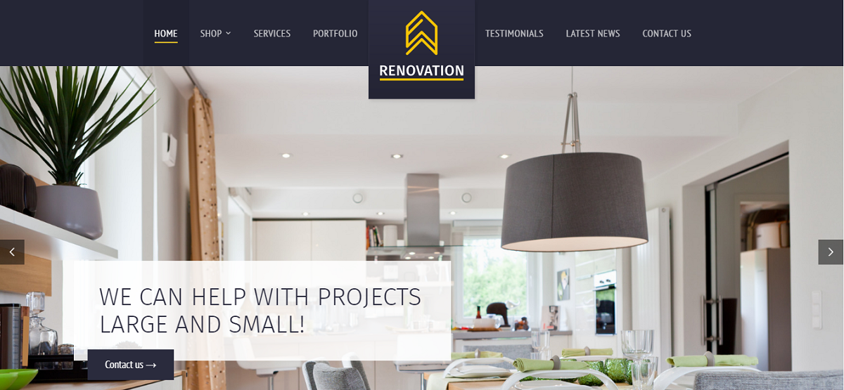 Renovation WordPress Theme