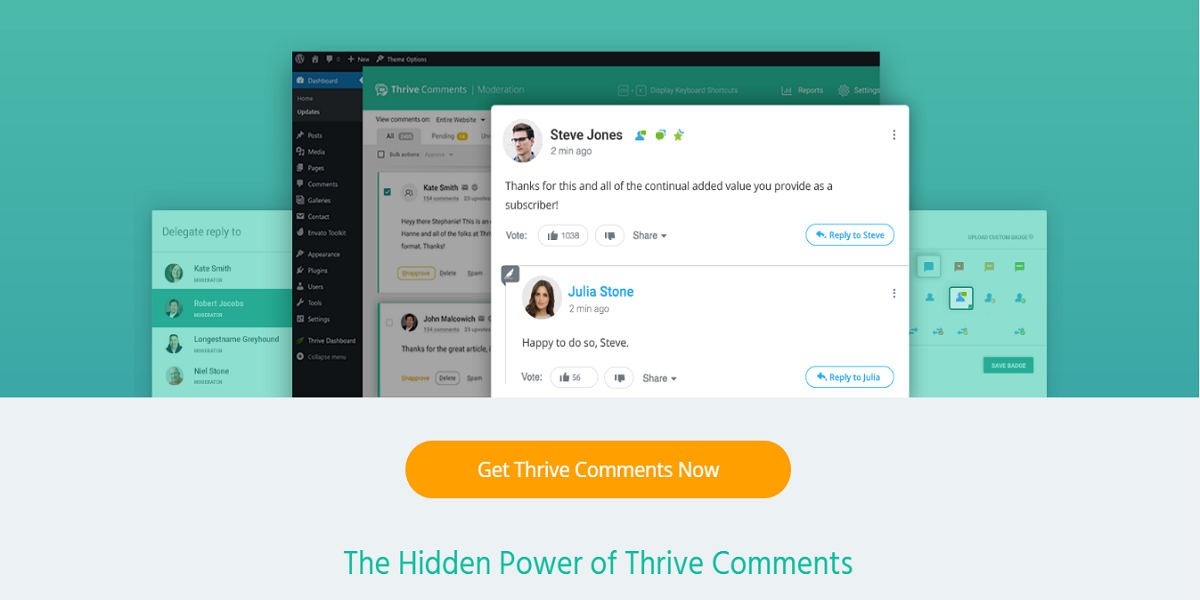 Thrive Comment Plugin